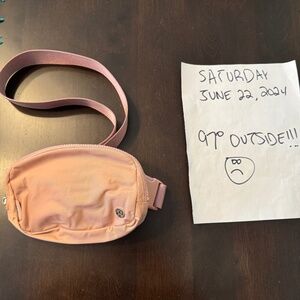 Lululemon Everywhere Belt Bag, Pink